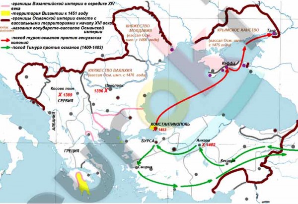 Обведите границы российской и османской империи к началу войны 1768 1774 контурная карта