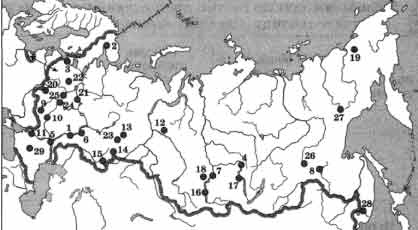 Карта россии с гэс аэс тэс