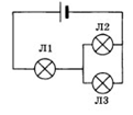 На рисунке изображена электрическая цепь состоящая из трех ламп л1 л2 и л3 и источника