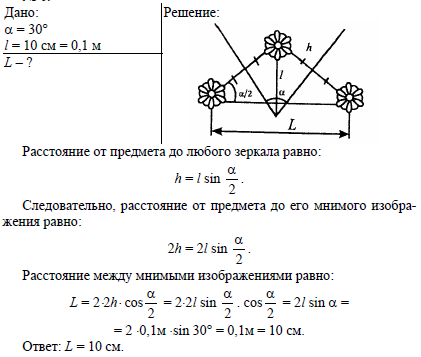 Между двумя плоскими зеркалами. Предмет расположенный между двумя плоскими зеркалами. Предмет расположен между двумя плоскими зеркалами. Физика Мякишев 11 класс упражнение 6. Небольшой предмет расположен между двумя плоскими зеркалами угол 30.